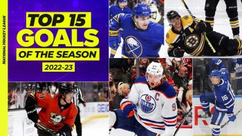 Top 15 des plus beaux buts de la saison régulière de NHL