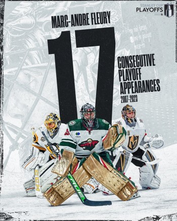 Une sacrée marque atteinte par Marc-Andre Fleury