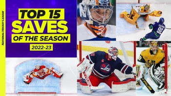 Top 15 des plus beaux arrêts de la saison régulière de NHL