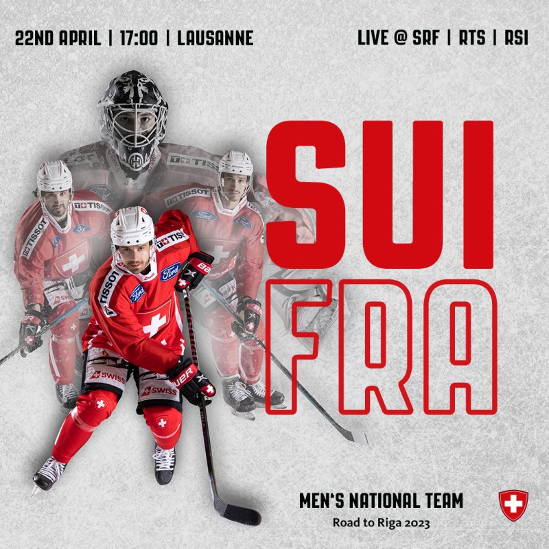 Formation des équipes pour le match Suisse vs France