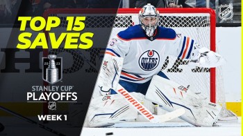 Top 15 des plus beaux arrêts de la première semaine de play-offs de NHL