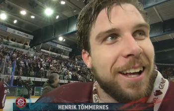 Henrik  Tömmernes Henrik prolongera sa saison avec l'équipe de Suède, comme quatre autres joueurs du championnat