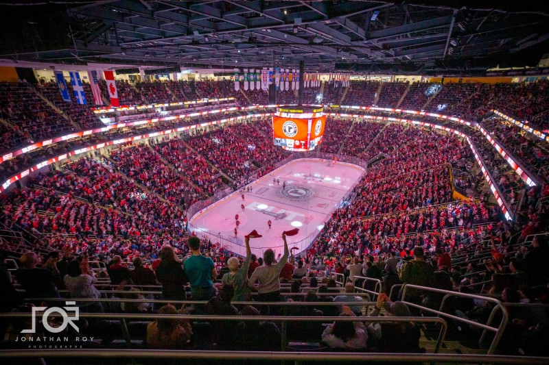 Québec joue devant plus de 17'000 fans