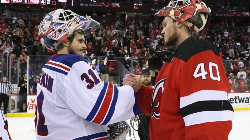 Rangers - Devils : les poignées de main de fin de série