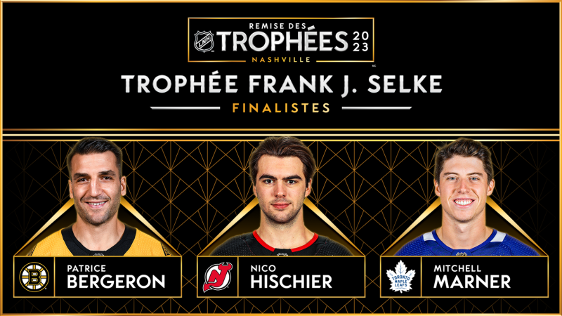 Nico Hischier im Rennen um die Selke-Trophäe