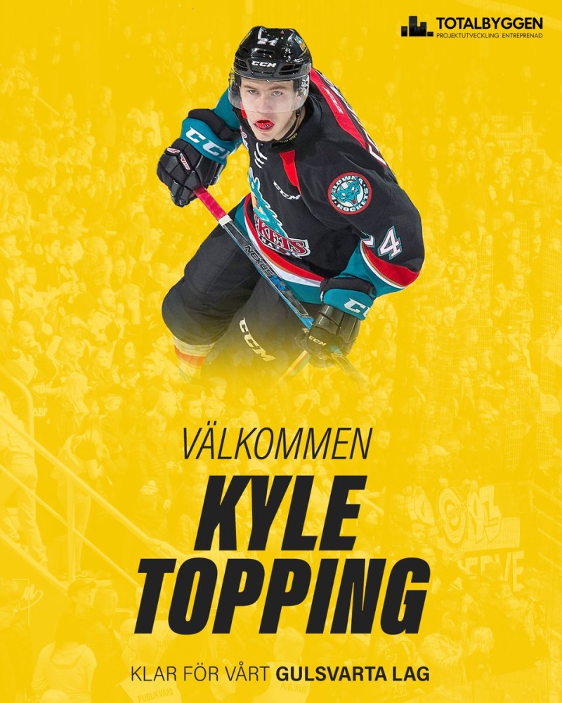 Kyle Topping évoluera en Suède