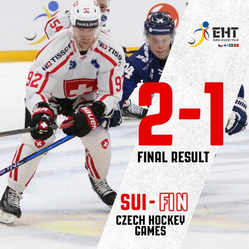 La Suisse signe une victoire face à la Finlande