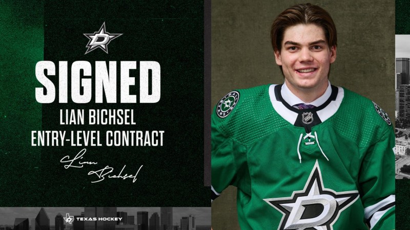 Lian Bichsel signe avec les Stars de Dallas