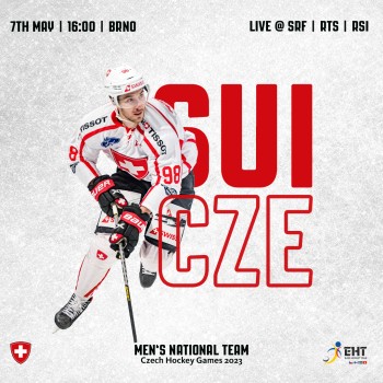 Formation des équipes pour le match Suisse vs Tchèquie