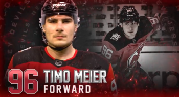 Timo Meier marque son premier but et premier point en play-off