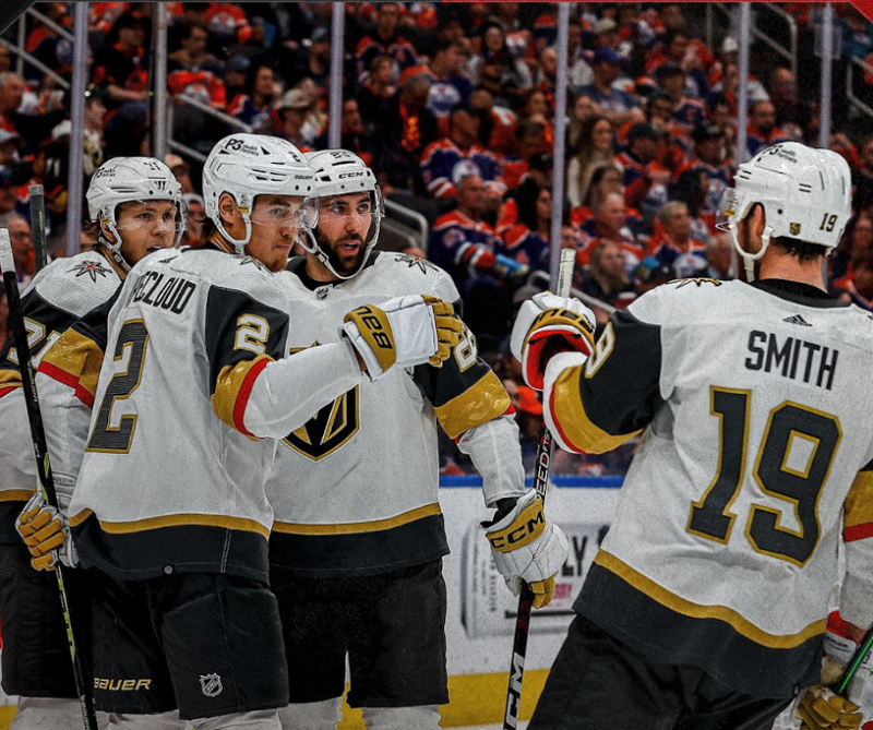 Les Golden Knights battent nettement les Oilers