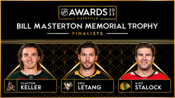 Keller, Letang et Stalock élus finalistes du trophée Masterton