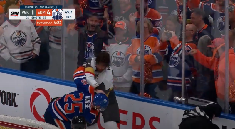 Echange d'amabilités entre Darnell Nurse et Nicolas Hague