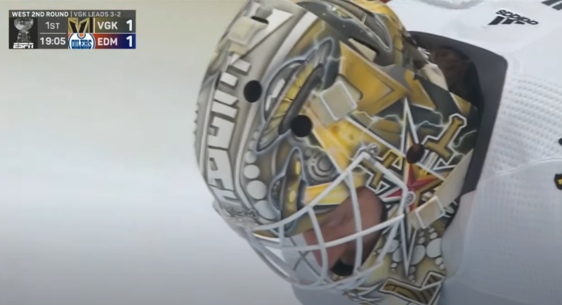 Deux buts dans la première minute de jeu entre Oilers et Golden Knights