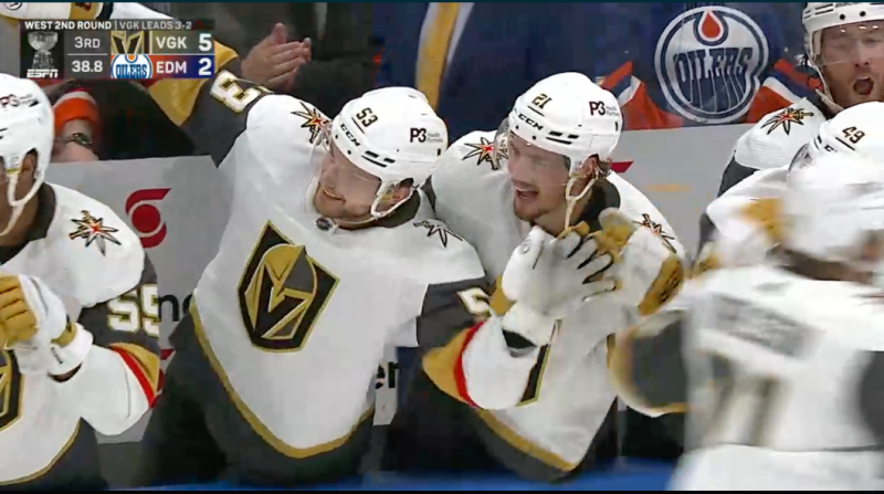 Golden Knights eliminieren die Oilers