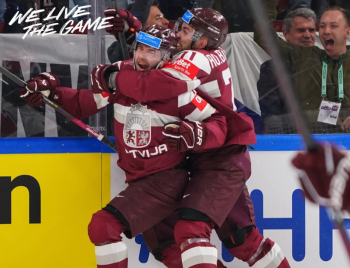 La Lettonie bat pour la première fois la Tchéquie dans un championnat du monde