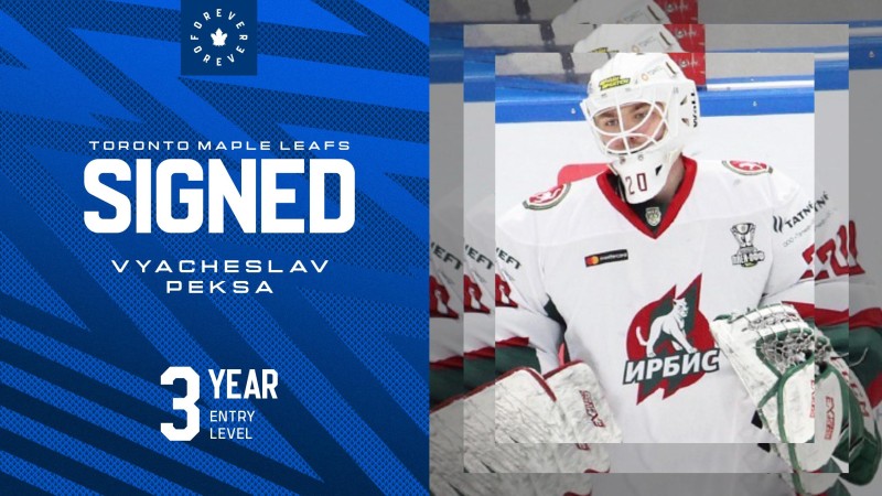 Les Leafs signent un gardien russe