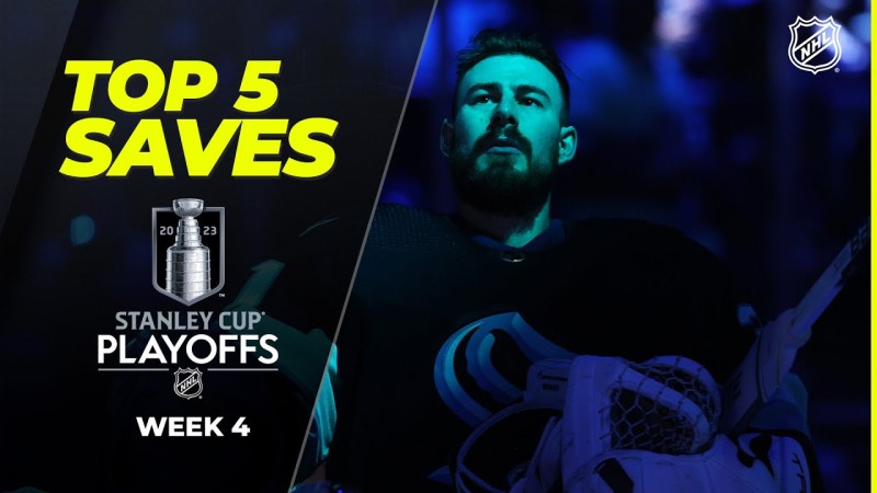 Les plus beaux arrêts de la semaine écoulée en NHL