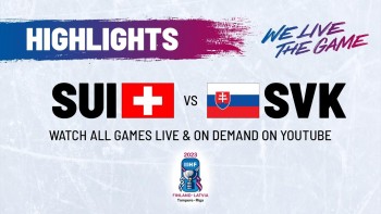 Résumé vidéo du match Suisse - Slovaquie