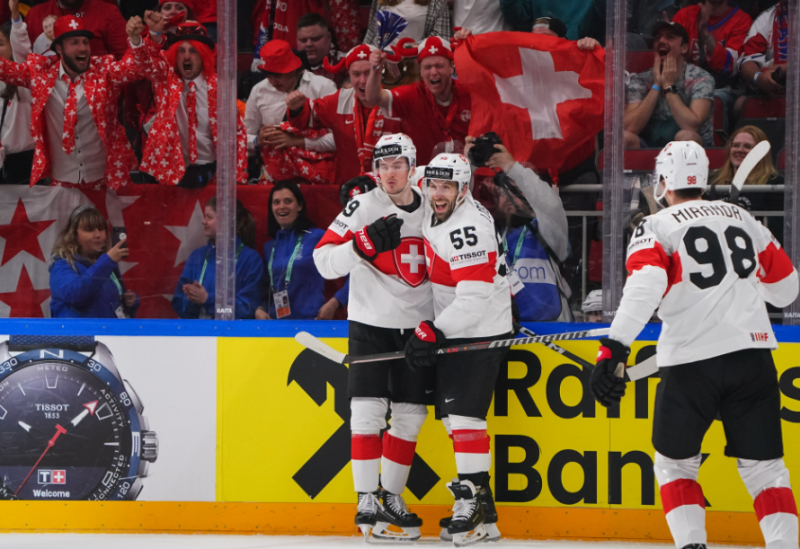 Une équipe de Suisse en verve s'offre également le Canada