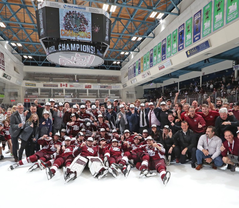 Brian Zanetti gewinnt mit den Petes den OHL-Titel