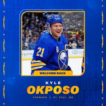 Kyle Okposo sera de retour avec les Sabres