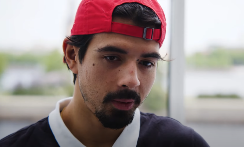 Jonas Siegenthaler à l'interview