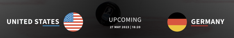 Formation des équipes pour le match Etats-Unis vs Allemagne