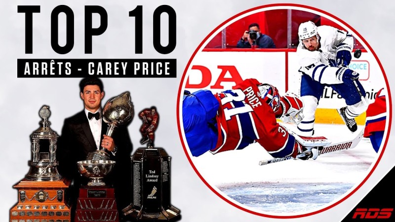 Top 10 des plus beaux arrêts de Carey Price en carrière