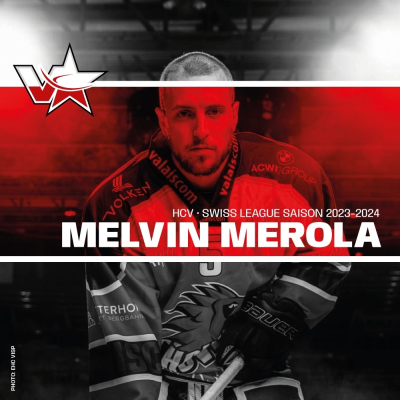 Melvin Merola de retour à Martigny