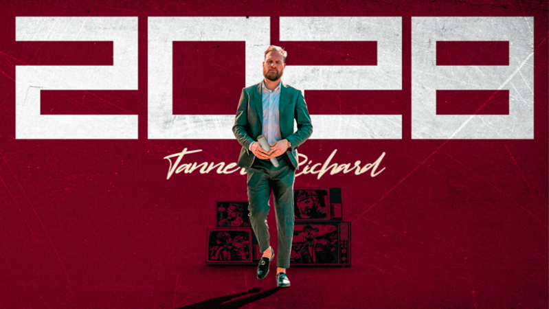 Tanner Richard à très long terme avec Genève