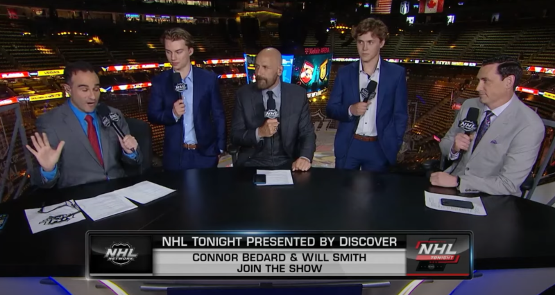 Connor Bedard und Will Smith äußern sich zum bevorstehenden Draft