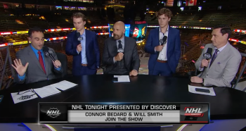 Connor Bedard et Will Smith s'expriment sur le repêchage à venir