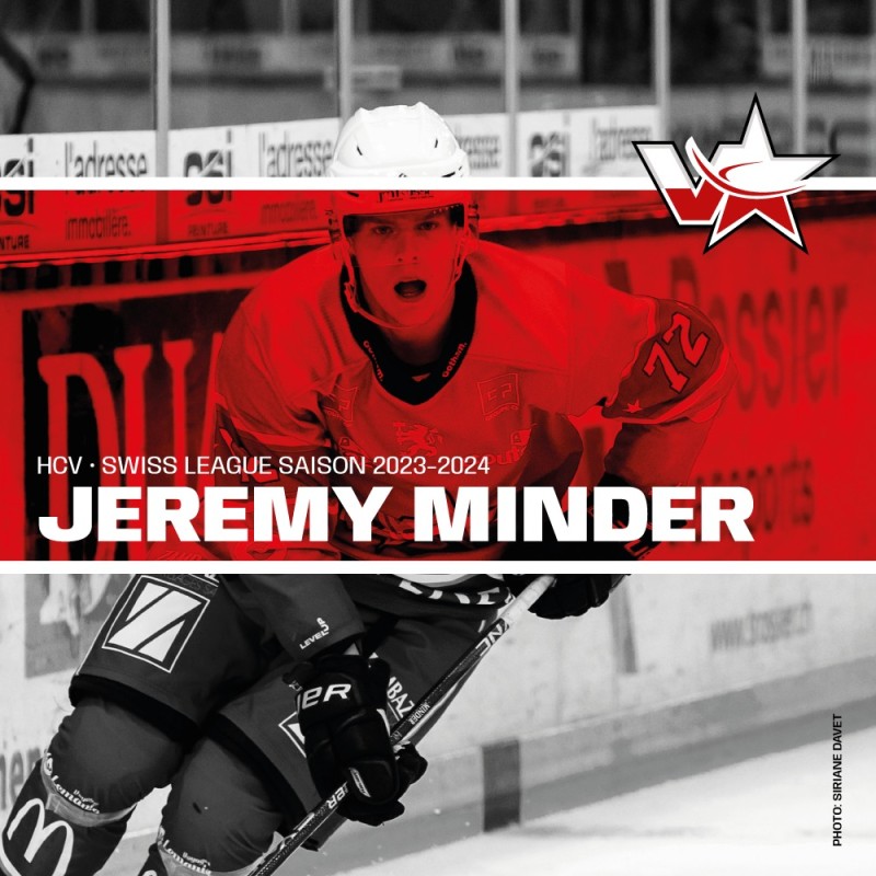 Jeremy Minder prolonge à Martigny