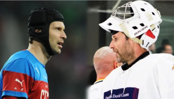 La légende du football Petr Čech change de club de hockey