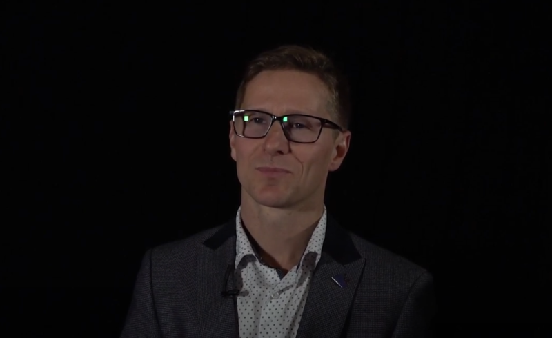 Simon Gamache s'exprime après son entrée au temple de la Renommée de la LHJMQ