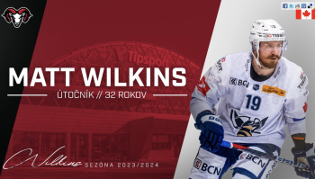 Matt Wilkins signe en Slovaquie