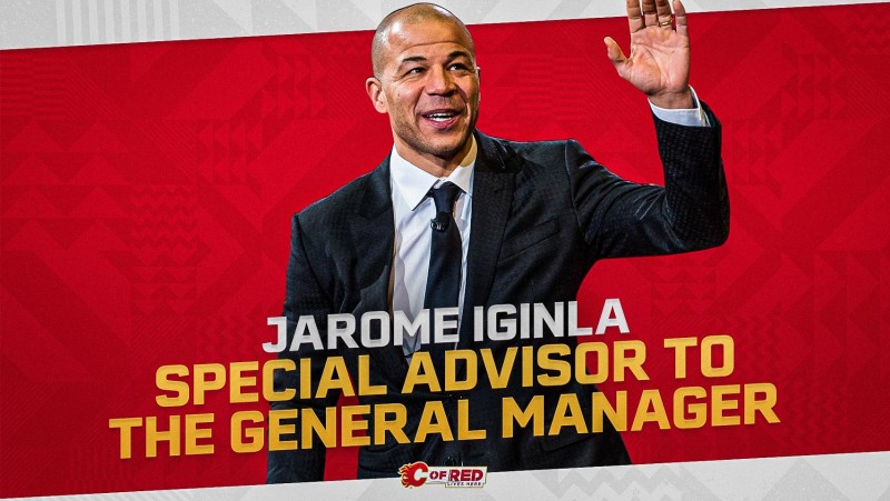 Jarome Iginla de retour avec les Flames