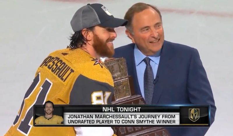 Quels joueurs non draftés ont remporté le Conn Smythe Trophy ?