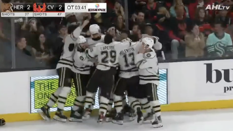 Hershey remporte la Coupe Calder