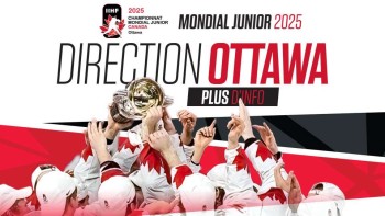 Le Mondial junior 2025 se jouera à Ottawa