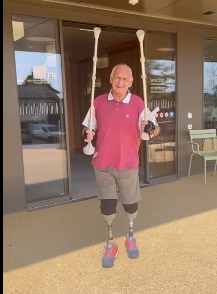 Paul-André Cadieux a pu rentrer chez lui