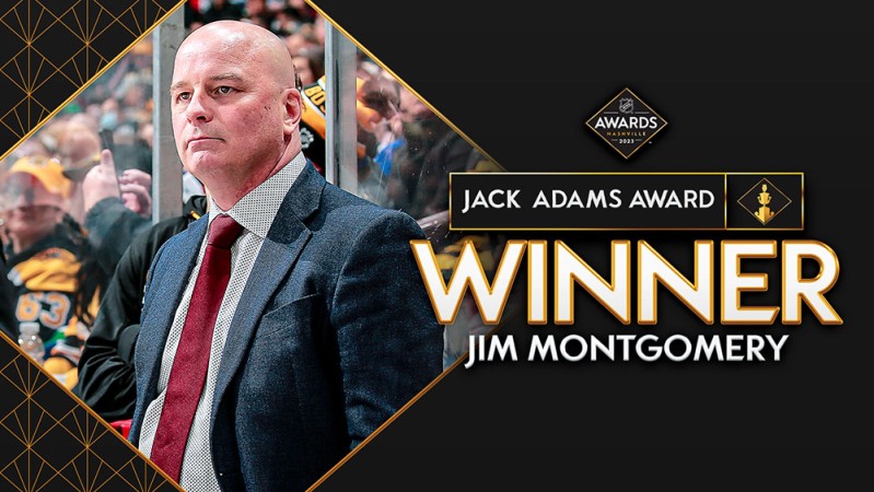 Le meilleur coach se nomme Jim Montgomery