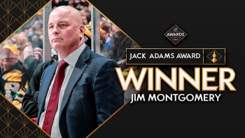 Le meilleur coach se nomme Jim Montgomery