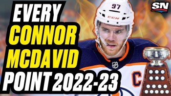 Tous les points de Connor McDavid la saison dernière