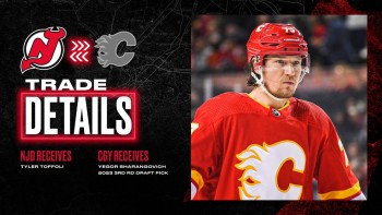 Tyler Toffoli rejoint les Devils