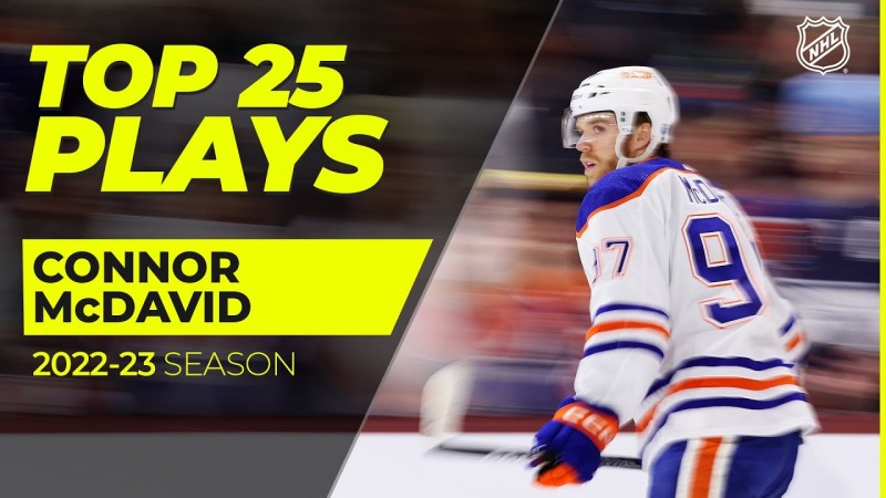 Une belle sélection des plus beaux jeux de Connor McDavid en 2022-23