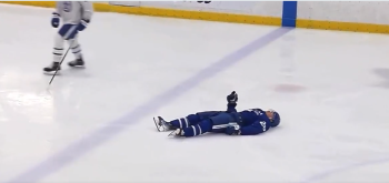 Un camp des Leafs qui se termine mal pour un jeune espoir