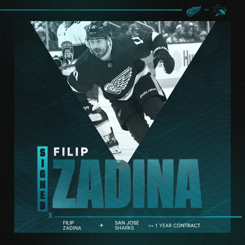 Filip Zadina signe à San Jose