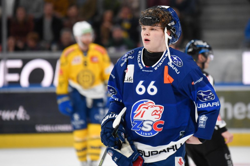 Der Schweizer Daniil Ustinkov, potenzieller Erstrunden-Pick in der NHL?